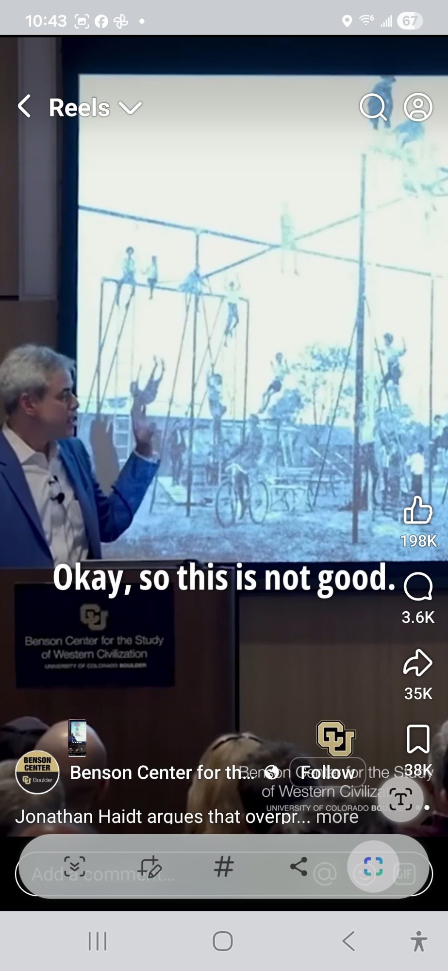Saw a reel about “rough roads” actually being good for development…