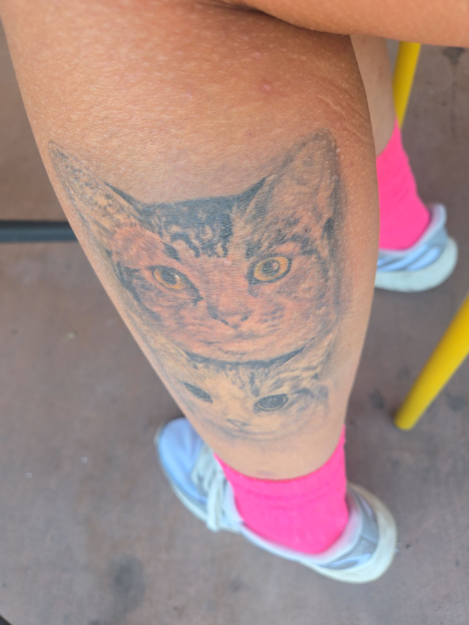 Walk 5 of 5 — Week of May 10 — my tattoo got a sunburn